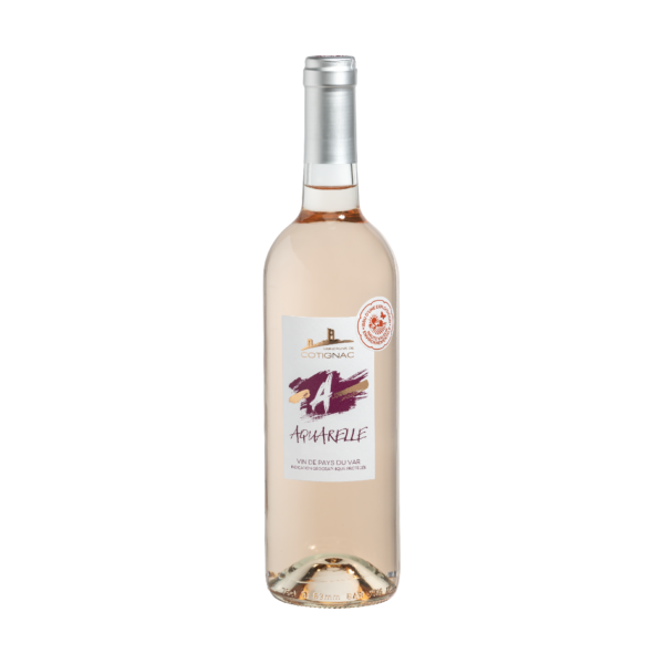 AQUARELLE Rosé 2023 HVE, SOLEIL au Concours des Vins de Pays du Var 2024